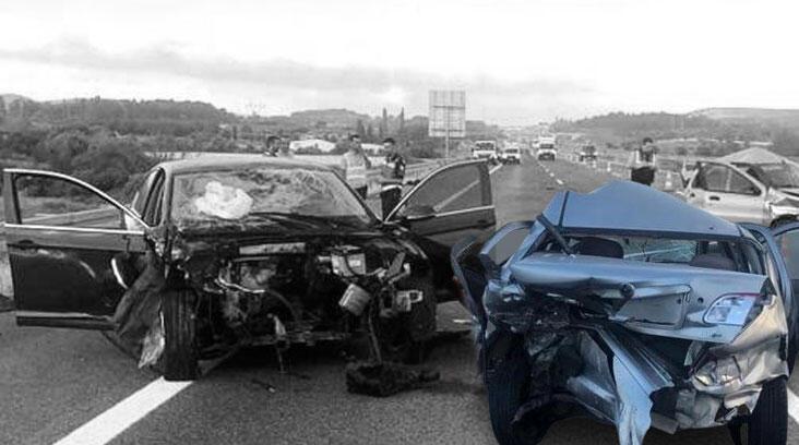 Manisa’da otomobiller çarpıştı: 2 ölü, 4 yaralı