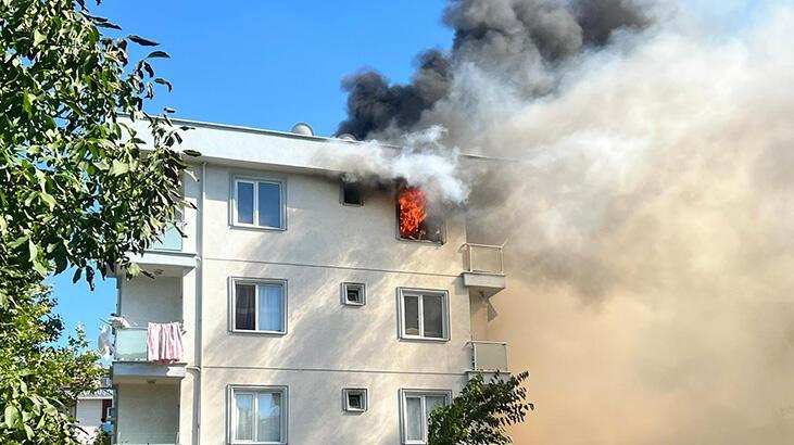 Sancaktepe’de yangın! Çok sayıda ekip sevk edildi